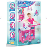 Kit Cozinha E Lavanderia Infantil Sai Água Magic Toys 8043
