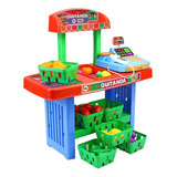 Kit Cozinha Infantil Brinquedo Fogão Quitanda Mercadinho