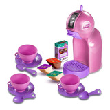 Kit Cozinha Infantil Cafeteira E Acessórios 11 Peças Meninas