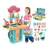 Kit Cozinha Infantil Grande Comidinha Brinquedo Menina