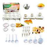 Kit Cozinha Medidores Formas Esfihas Coxinha Pastel Empada 