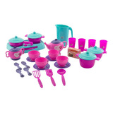 Kit Cozinha Meninas 28 Peças Faz De Conta Cházinho