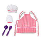Kit Cozinheiro Infantil Gran Chef Com Avental - Nig