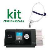 Kit Cpap S10 Airsense Auto C/umidif+mascara Nasal Swifit Fx