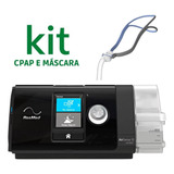 Kit Cpap S10 Airsense Autoset + Mascara Nasal Airfit P10 For