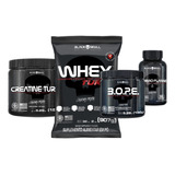 Kit Creatina 150g + Whey 907g + Bope 150g + Thermo Flame 60 