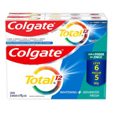 Kit Creme Dental Colgate Total 12