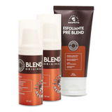 Kit Crescimento Barba - Esfoliante + Blend Barba De Respeito