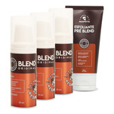 Kit Crescimento Barba - Esfoliante + Blend Barba De Respeito