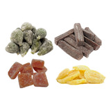 Kit Crist. Figo 1kg+ Abóbora 1kg+ Abacaxi 1kg+ Bananinha 1kg