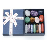 Kit Cristais Pedras Energéticas De 7 Chakras Naturais