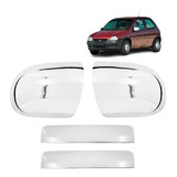 Kit Cromado Aplique Retrovisor + Maçanetas 1995 Corsa