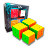 Kit Cubo Mágico Box Profissional Speed Original Muito Rápido