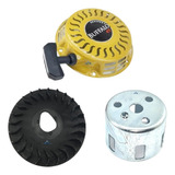 Kit Cubo Partida + Ventoinha Do Volante + Retrátil Completo