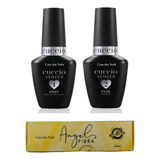 Kit Cuccio Passo 1 Prep Passo 2 Fuse Fibra Caixa 50un Angel
