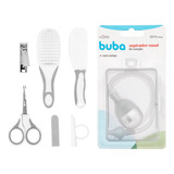 Kit Cuidados Bebê Escova Pente Cortador Aspirador Nasal Buba