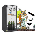 Kit Cultivo Indoor Estufa 80x80x160 Grow Led Quantum 576w