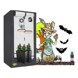 Kit Cultivo Indoor Grow Completo Dark Box 80x80x160 Led 600w