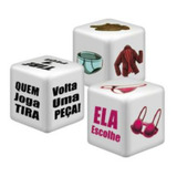 Kit Dados Eróticos Strip Tease 3 Dados + Brinde Exclusivo