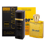 Kit Dark Caviar E Vodka Brasil Amarelo - Paris Elysees