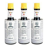 Kit De 03unid. Aperitivo Aromatic Bitters Angostura 200ml