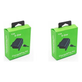 Kit De 2 Bateria Carregador Xbox