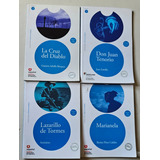 Kit De 4 Livros Clássicos Da Literatura Espanhola. Nível 3 (até 1000 Palavras) Com Cd-rom E Atividades