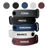 Kit De 5 Pulseiras Silicone Para Mi Band 4 Diversas Cores Cor Da Pulseira Cinza / Preto / Azul Marinho / Branco / Marsala