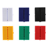 Kit De 6 Peças Mini Protoboard 170 Furos Syb-170