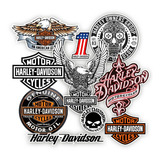 Kit De Adesivos - Harley Davidson