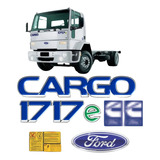 Kit De Adesivos Compatível Ford Cargo 1717-e Caminhão Kit48
