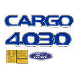 Kit De Adesivos Compatível Ford Cargo