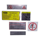 Kit De Adesivos De Motor Ford Etiquetas De Motor Ford Selos