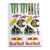 Kit De Adesivos Stickers Moto Gp