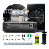 Kit De Ar Condicionado Universal Com Compressor Polia 2a