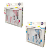 Kit De Bebê 2 Cores Diferentes Com Diversos Acessórios