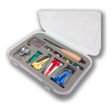 Kit De Calcadores Para Fazer Viés Furador Calcador Alfinete