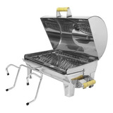 Kit De Churrasqueira Para Barco Nautica Bafinho Em Inox