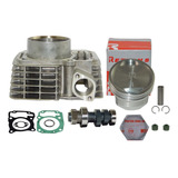 Kit De Cilindro Com Comando Cg 150 P/ 190cc Titan Fan Bros