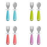 Kit De Colher E Garfo Infantil Munchkin