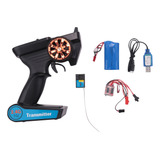 Kit De Controle Remoto Ch3 2.4g Transmissor Esc Receptor