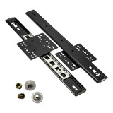 Kit De Corrediças Para Porta Escamoteável Retrátil - 550mm