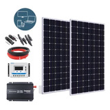 Kit De Energia Solar 2x 280w Controlador 30a - Tv, Pc, Carrg