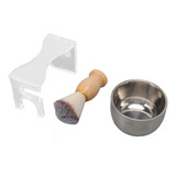 Kit De Escova De Barbear, Conjunto Masculino De 3 Peças, Sup