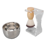 Kit De Escova De Barbear Bubble Bowl, 3 Peças, Conjunto De B