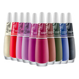 Kit De Esmaltes Coleção Nova Impala C/10 A Cor Da Sua Moda 5