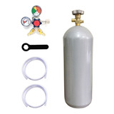 Kit De Extração Regulador 2 Vias + Cilindro Co2 6 Kg Keg