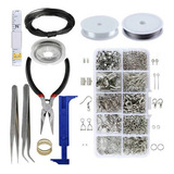 Kit De Fabricação De Jóias Alicate Pinças Grânulos De Prata