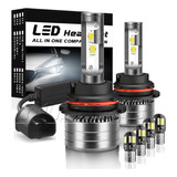 Kit De Faróis Led 9007 40000lm Para Lincoln Navigator 1998-0