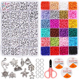 Kit De Fazer Jóias, Colar E Pulseira Iniciante 5000 Pcs